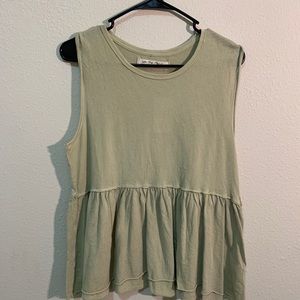 NWT Free People Matcha Top XS
